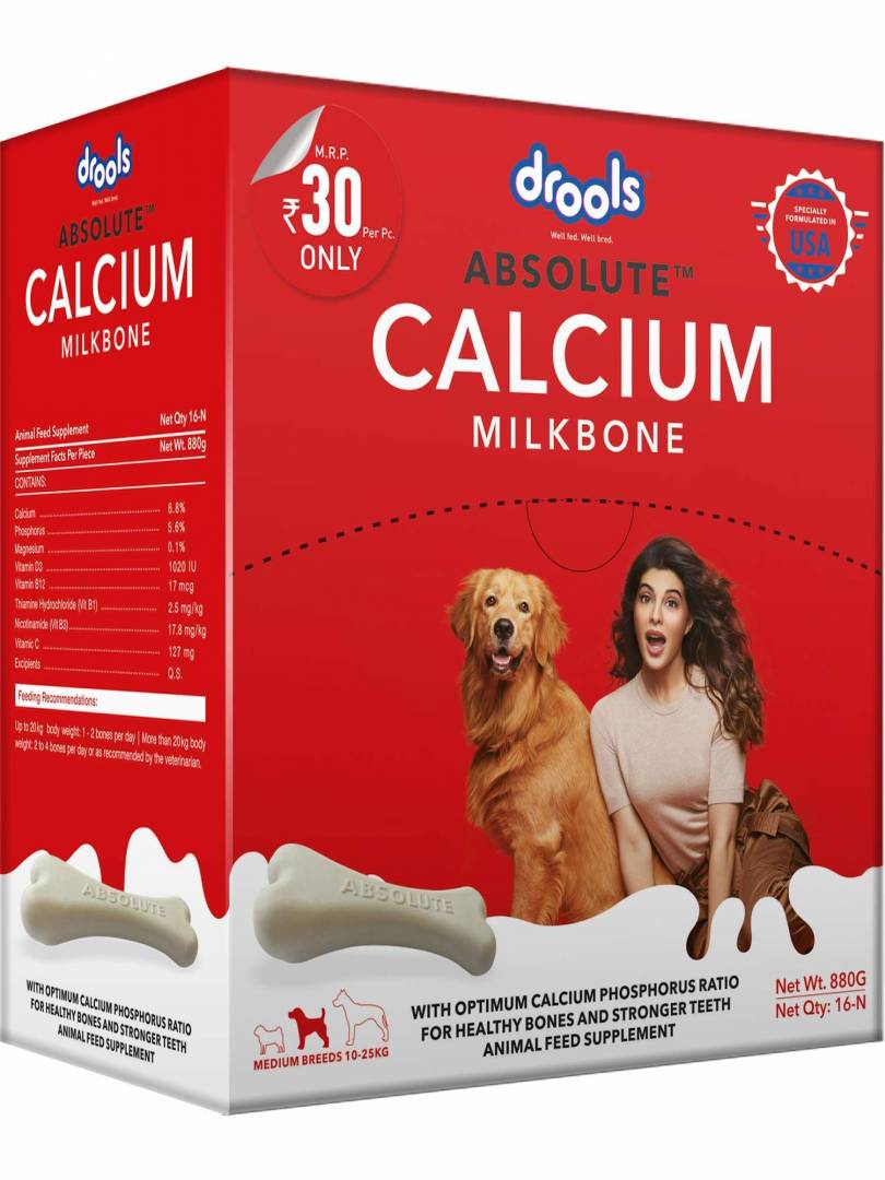 DROOLS ABSOLUTE CALCIUM BONE PACK 16PCS Catalogue Image 1