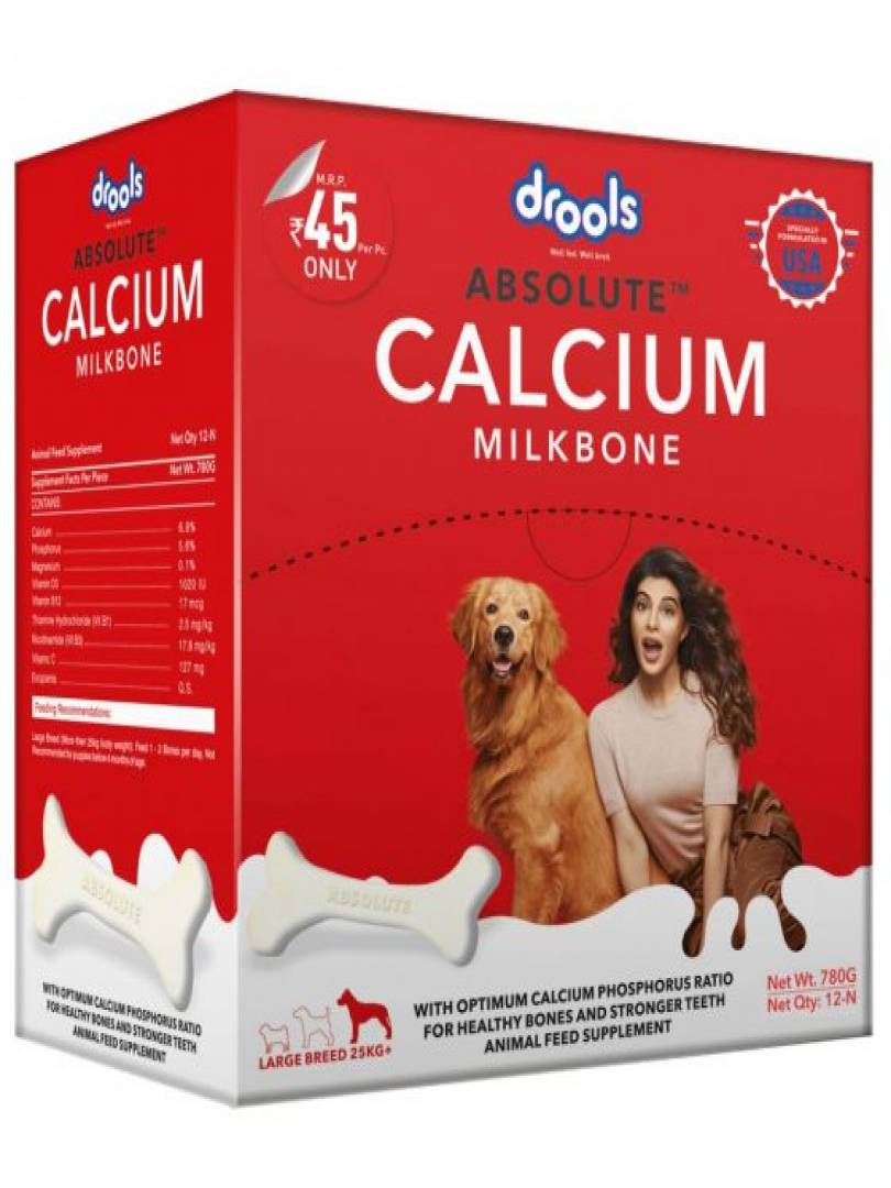 DROOLS ABSOLUTE CALCIUM BONE PACK 12PCS Catalogue Image 1