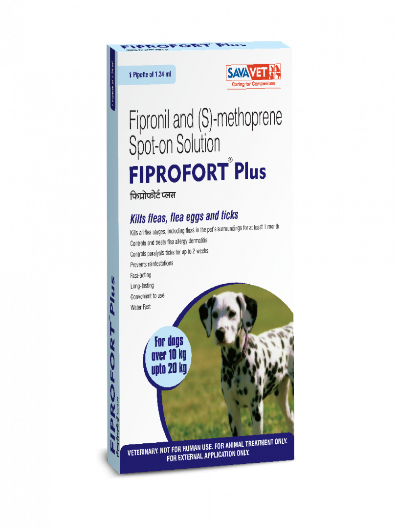 FIPROFORT PLUS 10-20KG SPOT ON (Fipronil) Catalogue Image 1