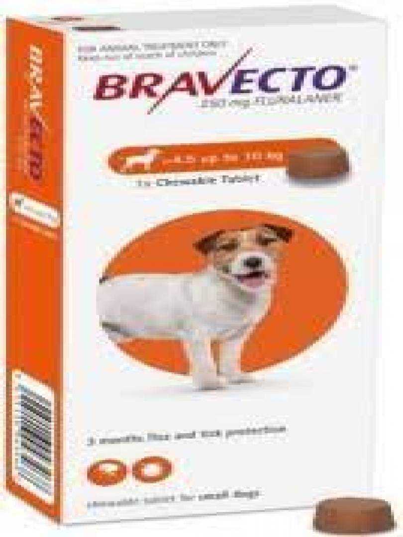 BRAVECTO 250MG (4.5-10KG) Catalogue Image 1