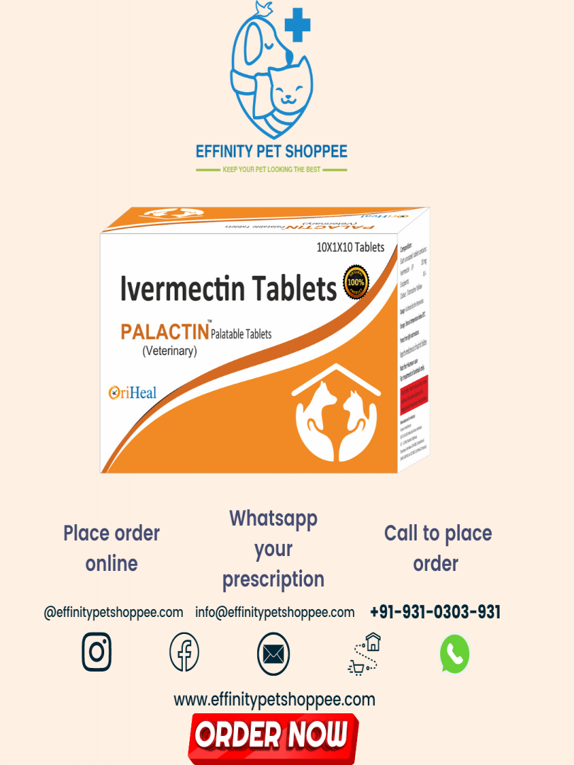 PALACTIN 10MG TABLETS ( IVERMECTIN 10MG ) WITH CHICKEN FLAVOUR Catalogue Image 1