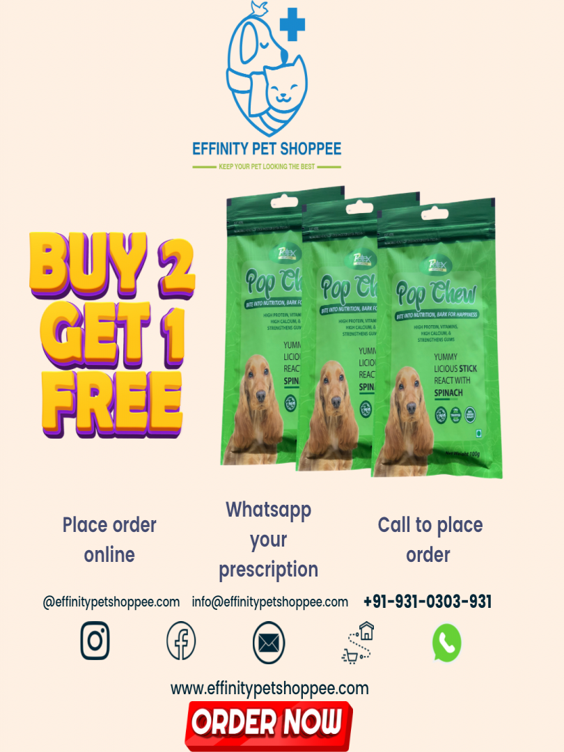 POP CHEW SPINACH TREAT BUY 2 GET 1 FREE Catalogue Image 1
