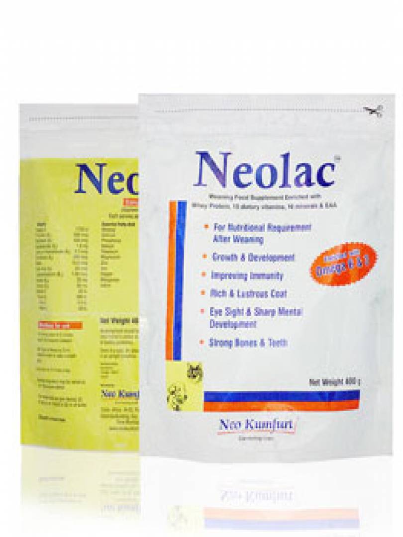 NEOLAC GOLD POWDER (PUPPY CEREAL) 400GM Catalogue Image 1