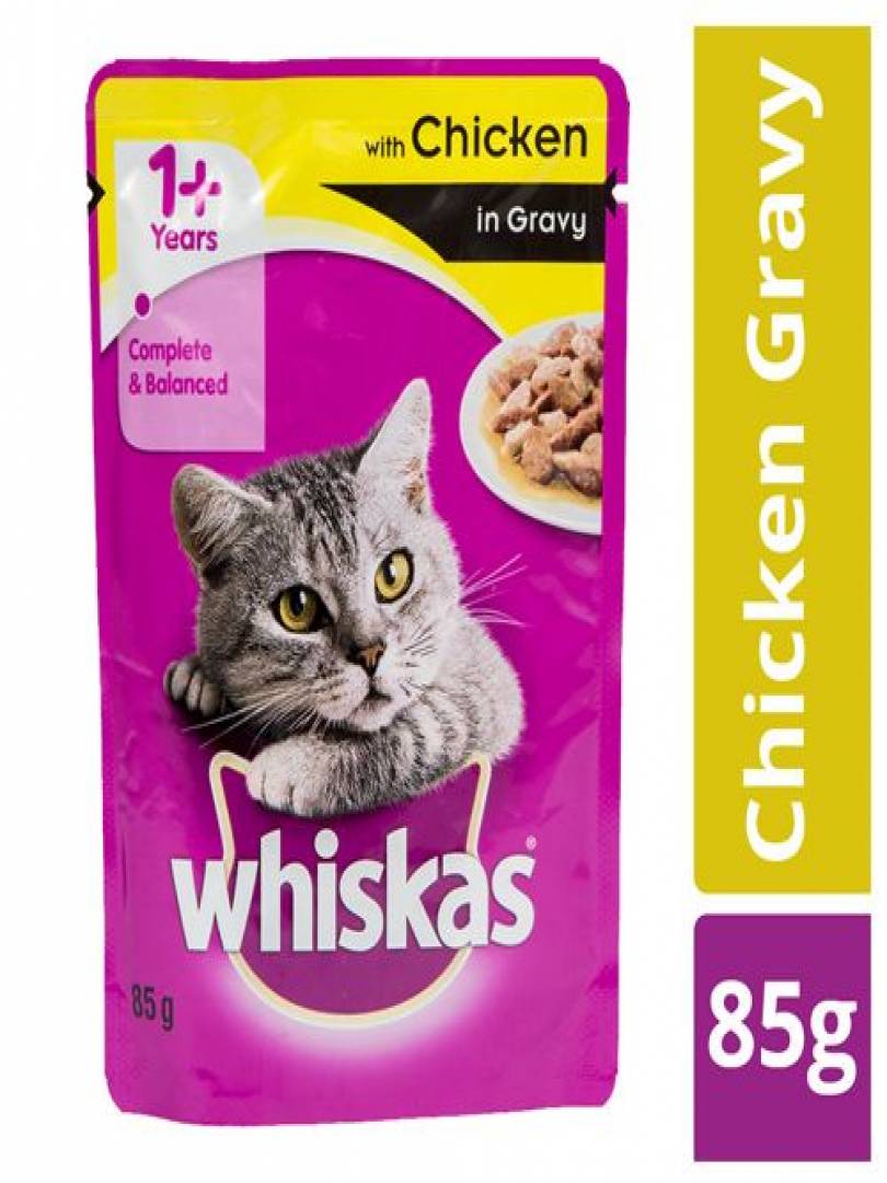 Whiskas Adult Chicken Gravy 12pcs. Catalogue Image 1