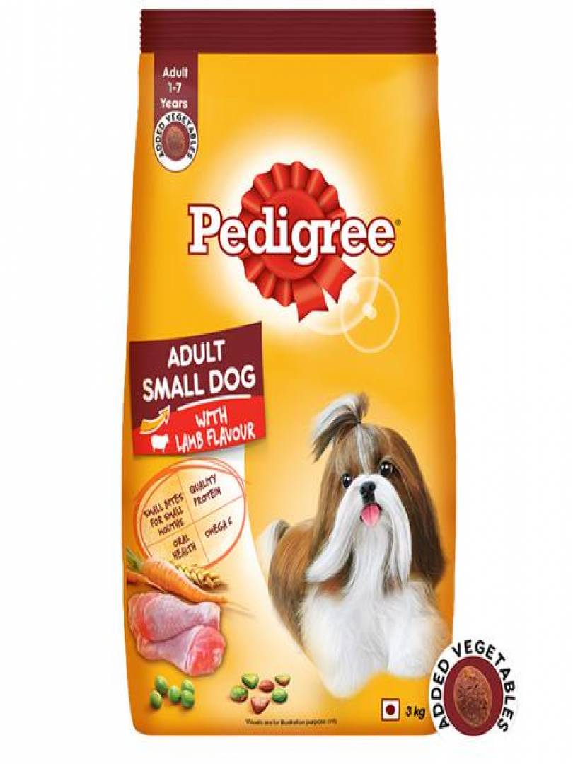 Pedigree Adult Small Dog Lamb & Vegetables 3kg Catalogue Image 1