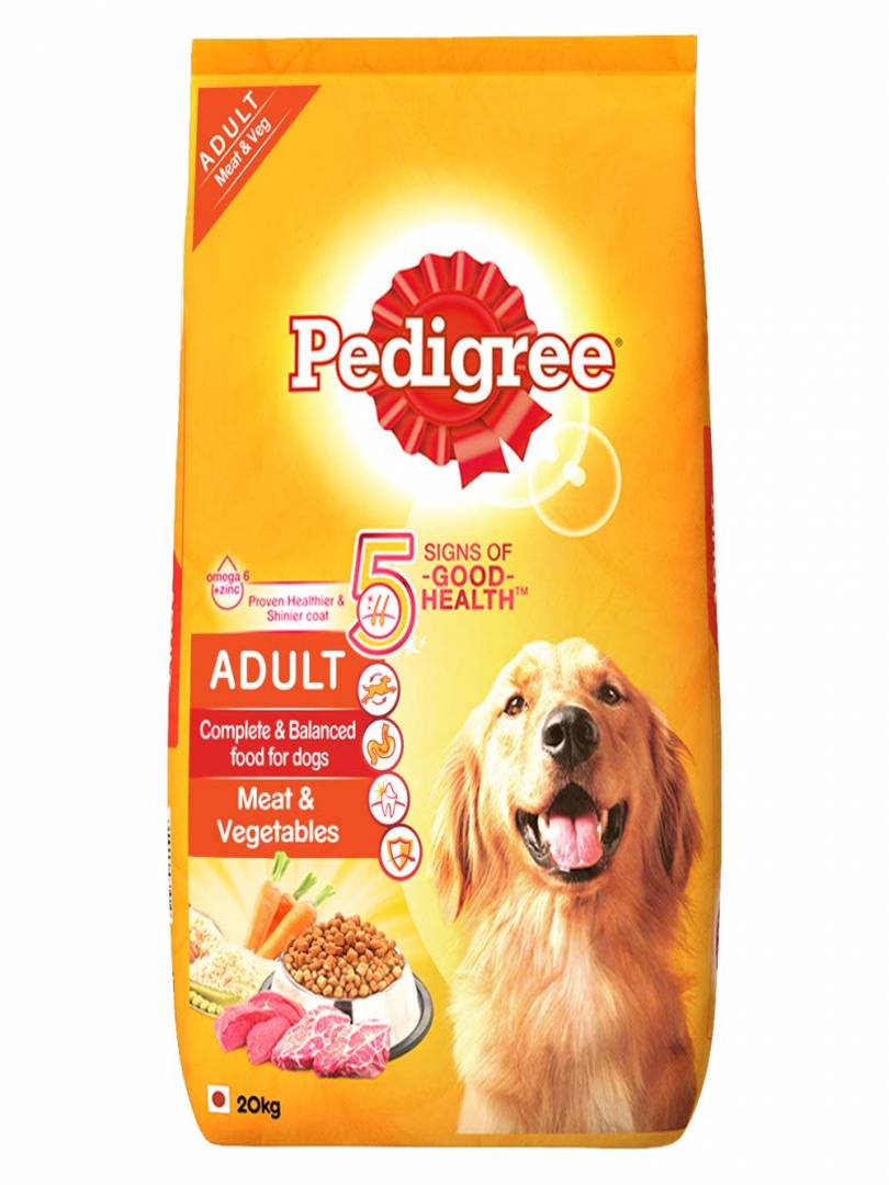 Pedigree Adult Meat and Vegetables 20Kg Catalogue Image 1