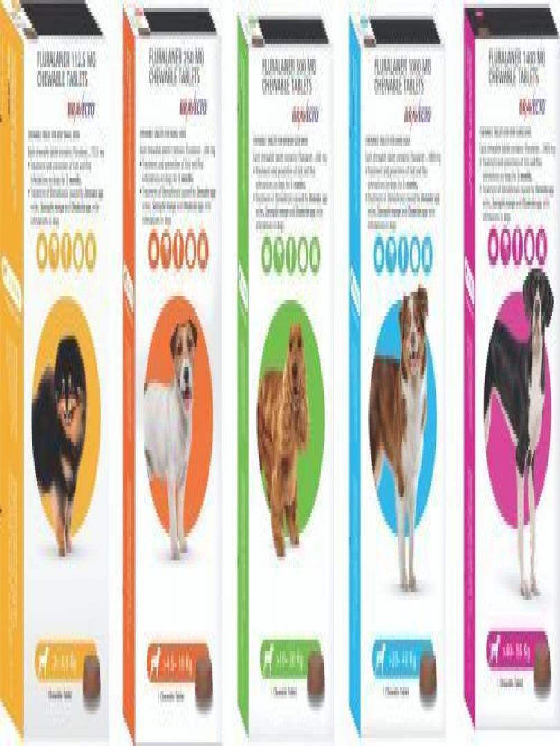 BRAVECTO 1400MG (40-56KG) Catalogue Image 1